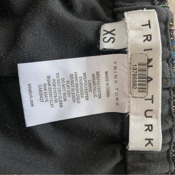 Trina Turk Jess Metallic Stripe Joggers - Picture 10 of 10